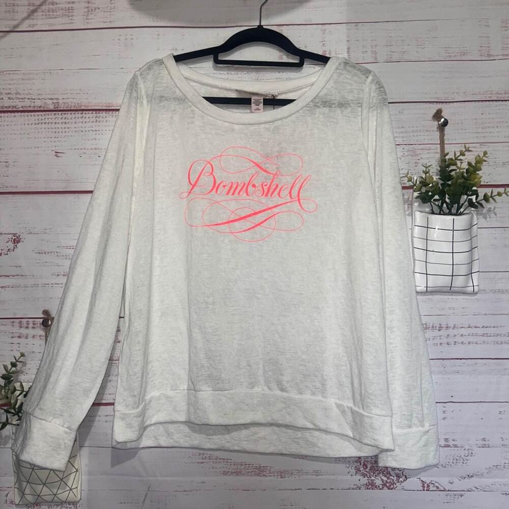New | Victoria’s Secret Bombshell Long Sleeve Top | Women’s US Size Large